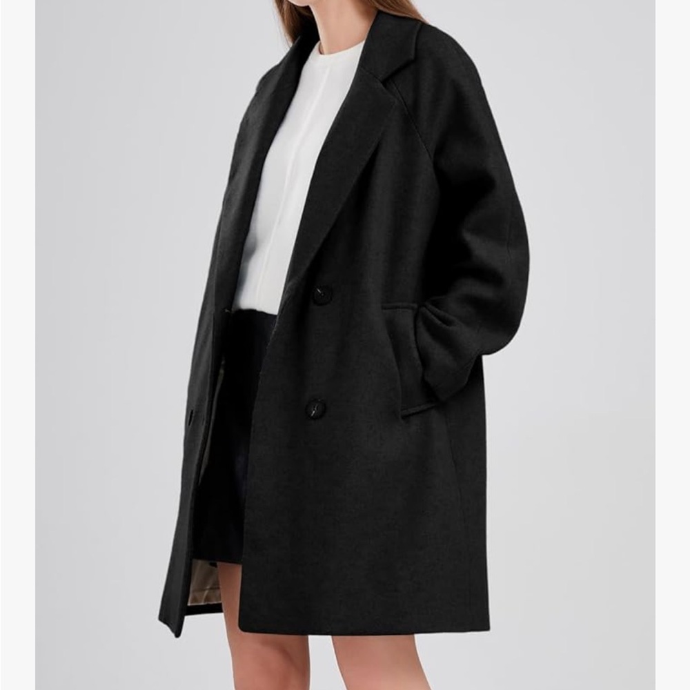 black peacoat
